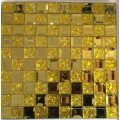 Gold Mosaik Fliese Diamant Spiegel Mosaik (HD069)